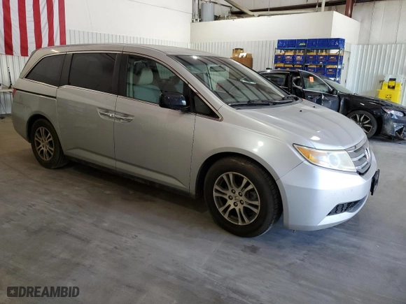 2012 Honda Odyssey EX with VIN 5FNRL5H49CB039405, listed as a Copart auction lot 52792315 with 166,816 mi miles and Clean Title. Bid and sale history available at carsss.com. Image 4.