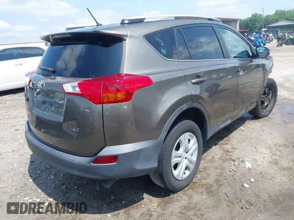 2014 Toyota RAV4 LE with VIN 2T3ZFREV4EW107263, listed as a IAAI auction lot 42435726 with 148,400 mi miles and . Bid and sale history available at DreamBid. Image 4.