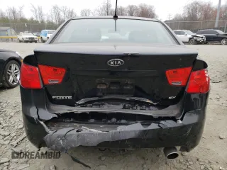 2011 Kia Forte SX with VIN KNAFW4A30B5405173, listed as a Copart auction lot 47854215 with 90,309 mi miles and Salvage Title. Bid and sale history available at carsss.com. Image 6.