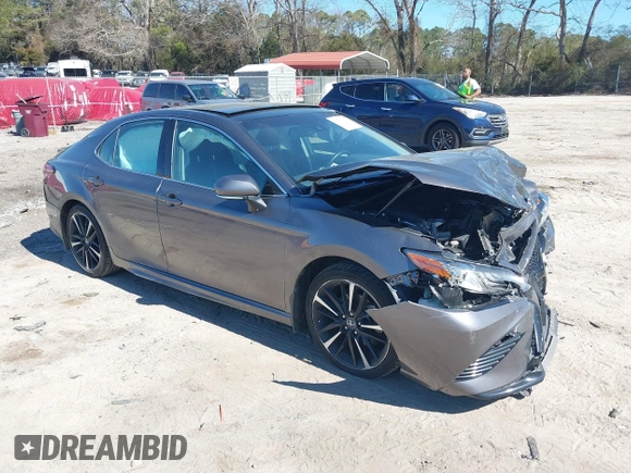 2019 Toyota Camry XSE with VIN 4T1B61HK1KU812353, listed as a IAAI auction lot 41671046 with 60,488 mi miles. Bid and sale history available at carsss.com. Image 1.