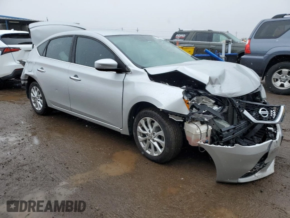 2017 Nissan Sentra S with VIN 3N1AB7AP8HY338639, listed as a Copart auction lot 53784335 with 121,369 mi miles and Salvage Title. Bid and sale history available at DreamBid. Image 4.