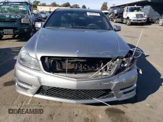 2012 Mercedes-Benz C 350 Sport with VIN WDDGF5HB6CR238991, listed as a Copart auction lot 80987244 with 88,594 mi miles and Salvage Title. Bid and sale history available at DreamBid. Image 5.
