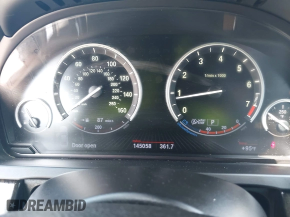 2013 BMW 7 Series 750Li xDrive with VIN WBAYF8C53DDE59223, listed as a IAAI auction lot 42602724 with 145,058 mi miles and . Bid and sale history available at DreamBid. Image 7.