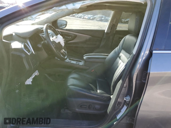2021 Nissan Murano SL with VIN 5N1AZ2CS7MC110157, listed as a Copart auction lot 86660264 with Not Provided miles and Salvage Title. Bid and sale history available at DreamBid. Image 7.