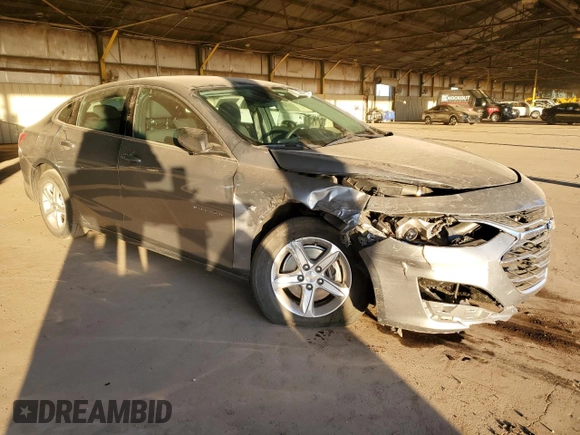 2024 Chevrolet Malibu LS with VIN 1G1ZC5ST9RF225412, listed as a Copart auction lot 88205775 with 11,550 mi miles and Salvage Title. Bid and sale history available at DreamBid. Image 4.