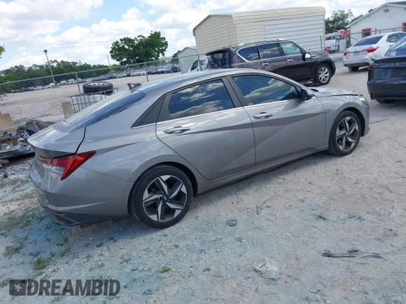 2021 Hyundai Elantra Limited with VIN KMHLP4AG0MU112299, listed as a IAAI auction lot 41904519 with 58,541 mi miles and . Bid and sale history available at DreamBid. Image 4.
