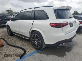2022 Mercedes-Benz GLS 450 with VIN 4JGFF5KE4NA808217, listed as a Copart auction lot 62867924 with 18,722 mi miles and Salvage Title. Bid and sale history available at DreamBid. Image 2.