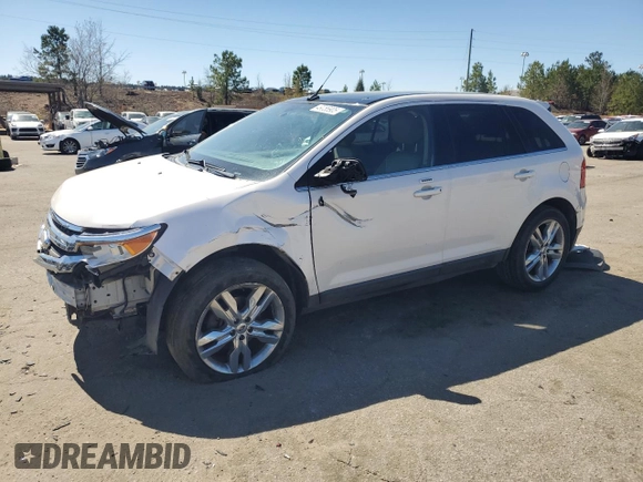 2013 Ford Edge Limited with VIN 2FMDK4KC8DBA04937, listed as a Copart auction lot 49056905 with 0 mi miles and Salvage Title. Bid and sale history available at carsss.com. Image 1.