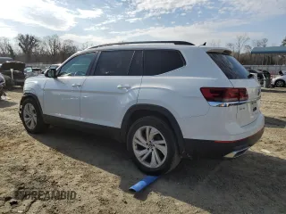2021 Volkswagen Atlas SE z VIN 1V2HR2CA3MC550966, wystawiony jako Copart lot #44736935 z przebiegiem 91 152 mil mil oraz Szkoda całkowita • Salvage title. Historia ofert i sprzedaży dostępna na DreamBid. Obrazek 2.
