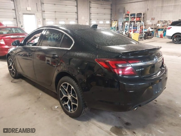 2017 Buick Regal Sport Touring with VIN 2G4GL5EX2H9197727, listed as a IAAI auction lot 41717053 with 86,889 mi miles. Bid and sale history available at carsss.com. Image 3.