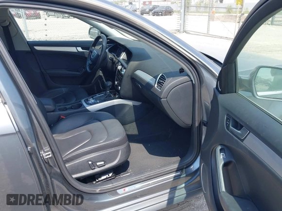 2014 Audi A4 Premium Plus with VIN WAUFFAFL9EN000649, listed as a IAAI auction lot 42261193 with 153,429 mi miles and . Bid and sale history available at DreamBid. Image 5.