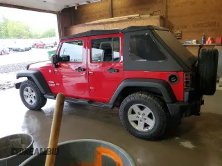 2012 Jeep Wrangler Unlimited Sport z VIN 1C4HJWDG2CL117124, wystawiony jako Copart lot #57288435 z przebiegiem 134 860 mil mil oraz Czysty tytuł • Clean title. Historia ofert i sprzedaży dostępna na DreamBid. Obrazek 2.