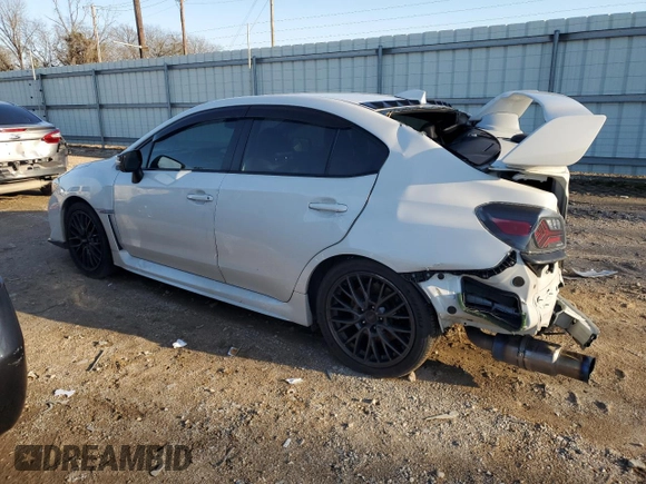 2016 Subaru WRX STI with VIN JF1VA2M64G9825564, listed as a Copart auction lot 84502004 with 57,369 mi miles and Salvage title. Bid and sale history available at DreamBid. Image 2.