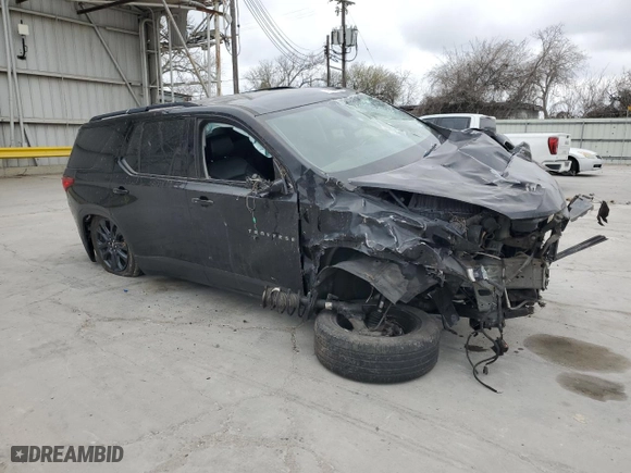 2019 Chevrolet Traverse RS with VIN 1GNERJKX9KJ176450, listed as a Copart auction lot 47704115 with 0 mi miles and Salvage Title. Bid and sale history available at carsss.com. Image 4.