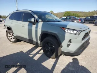 2019 Toyota RAV4 XLE with VIN 2T3W1RFV7KC023239, listed as a Copart auction lot 52410125 with 78,391 mi miles and Salvage Title. Bid and sale history available at carsss.com. Image 4.