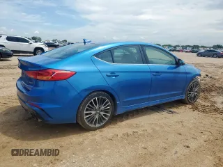 2018 Hyundai Elantra Sport с VIN KMHD04LB1JU485342, выставлен на аукционе Copart как лот 59653875 с пробегом 77 936 миль миль и Списание • Salvage title. История ставок и продаж доступна на DreamBid. Изображение 3.
