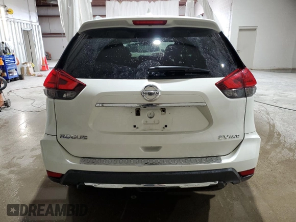 2017 Nissan Rogue SV with VIN 5N1AT2MV2HC828148, listed as a Copart auction lot 60404325 with 118,786 mi miles and Salvage title. Bid and sale history available at DreamBid. Image 6.