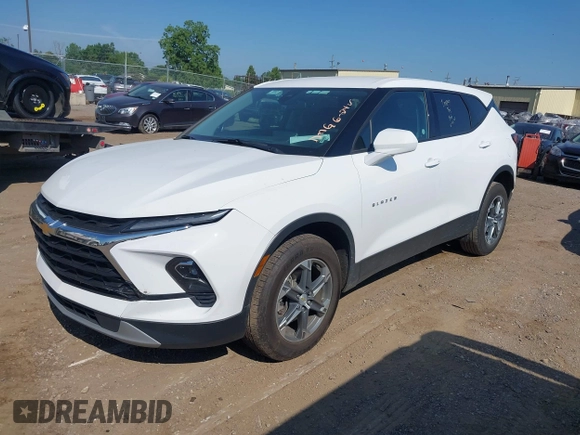 2023 Chevrolet Blazer LT with VIN 3GNKBCR41PS232255, listed as a IAAI auction lot 42649644 with 44,834 mi miles and . Bid and sale history available at DreamBid. Image 18.