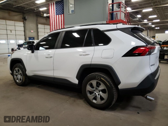 2019 Toyota RAV4 LE with VIN 2T3F1RFV4KW017798, listed as a Copart auction lot 52573515 with 123,596 mi miles and Non Repairable. Bid and sale history available at DreamBid. Image 2.