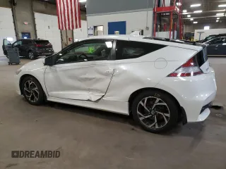 2016 Honda CR-Z EX with VIN JHMZF1C65GS001542, listed as a Copart auction lot 60165925 with 107,879 mi miles and Salvage title. Bid and sale history available at DreamBid. Image 2.