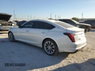 2021 Cadillac CT5 Premium Luxury с VIN 1G6DN5RK4M0146799, выставлен на аукционе Copart как лот 77460294 с пробегом 85 451 миль миль и Списание • Salvage title. История ставок и продаж доступна на DreamBid. Изображение 2.