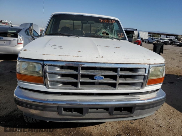1997 Ford F-250 with VIN 1FTHX25GXVEA22467, listed as a Copart auction lot 75851204 with 153,420 mi miles and Clean title. Bid and sale history available at DreamBid. Image 5.