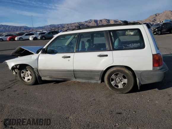 1999 Subaru Forester L with VIN JF1SF635XXH741226, listed as a Copart auction lot 86736214 with 287,417 mi miles and Salvage Title. Bid and sale history available at carsss.com. Image 2.