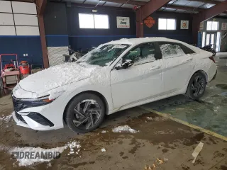 2024 Hyundai Elantra SEL with VIN KMHLS4DG2RU772054, listed as a Copart auction lot 88602205 with 14,822 mi miles and Salvage title. Bid and sale history available at DreamBid. Image 1.