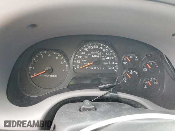 2007 Chevrolet TrailBlazer LS with VIN 1GNDS13S572165188, listed as a Copart auction lot 89381025 with Not Provided miles and Salvage Title. Bid and sale history available at DreamBid. Image 9.