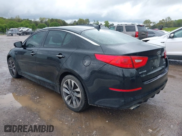 2015 Kia Optima SX with VIN 5XXGR4A78FG516248, listed as a IAAI auction lot 42020863 with 126,260 mi miles and . Bid and sale history available at carsss.com. Image 3.