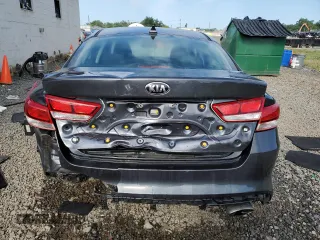 2017 Kia Optima LX with VIN 5XXGT4L37HG175925, listed as a Copart auction lot 61882943 with 104,305 mi miles and Salvage Title. Bid and sale history available at carsss.com. Image 6.