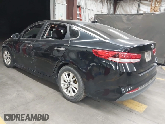 2016 Kia Optima LX with VIN 5XXGT4L3XGG038671, listed as a IAAI auction lot 42421622 with 105,024 mi miles and . Bid and sale history available at DreamBid. Image 3.