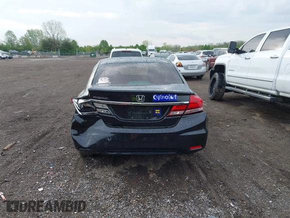 2015 Honda Civic EX with VIN 19XFB2F80FE044058, listed as a IAAI auction lot 42108396 with 134,515 mi miles and . Bid and sale history available at carsss.com. Image 16.