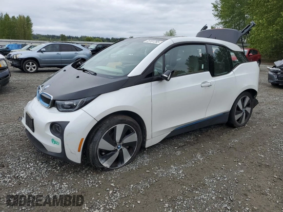 2015 BMW i3 z VIN WBY1Z4C59FV505134, wystawiony jako Copart lot #55181285 z przebiegiem Nie podano mil oraz Szkody całkowita. Historia ofert i sprzedaży dostępna na DreamBid. Obrazek 1.