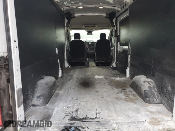 2020 Ford Transit Cargo with VIN 1FTBR1C89LKA51141, listed as a Copart auction lot 43410785 with 126,214 mi miles and Salvage title. Bid and sale history available at DreamBid. Image 10.