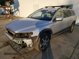 2014 Volvo XC70 T6 with VIN YV4902BZ1E1185852, listed as a Copart auction lot 87641785 with 92,456 mi miles and Salvage Title. Bid and sale history available at DreamBid. Image 1.