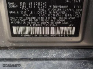 2011 Subaru Outback 2.5i Prem AWP/HK Aud with VIN 4S4BRBFC3B3429044, listed as a Copart auction lot 49515195 with 238,133 mi miles and Salvage Title. Bid and sale history available at carsss.com. Image 13.