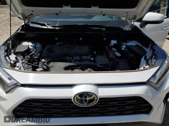 2023 Toyota RAV4 XLE with VIN 2T3P1RFV1PC380881, listed as a Copart auction lot 56160425 with 37,628 mi miles and Salvage title. Bid and sale history available at DreamBid. Image 12.