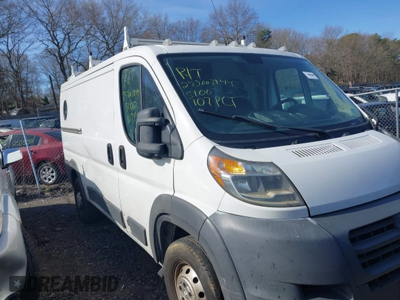 2014 Ram ProMaster Cargo z VIN 3C6TRVAG2EE101011, wystawiony jako IAAI lot #42068141 z przebiegiem Nie podano mil oraz . Historia ofert i sprzedaży dostępna na DreamBid. Obrazek 12.