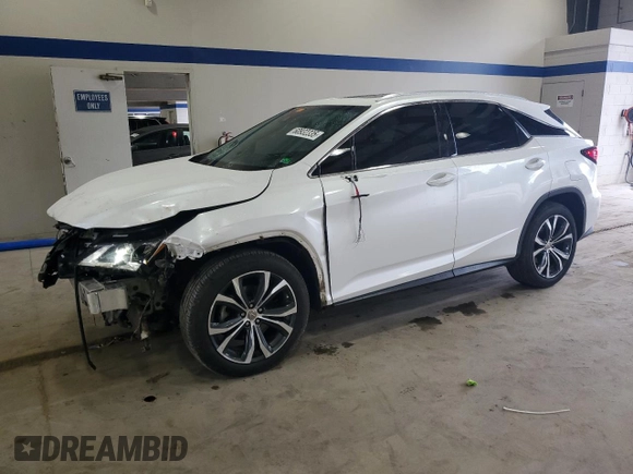 2017 Lexus RX 350 with VIN 2T2BZMCA0HC076776, listed as a Copart auction lot 60932335 with 5,969 mi miles and Salvage title. Bid and sale history available at DreamBid. Image 1.