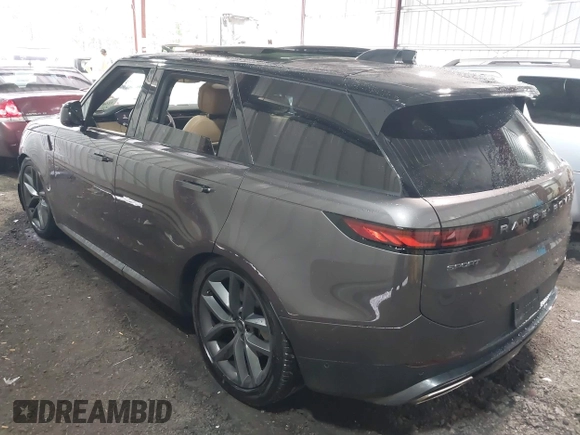 2024 Land Rover Range Rover Sport SE with VIN SAL1P9EU6RA170735, listed as a IAAI auction lot 42647850 with 8,906 mi miles and . Bid and sale history available at DreamBid. Image 3.