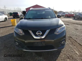 2015 Nissan Rogue SV with VIN 5N1AT2MV7FC753556, listed as a Copart auction lot 52432645 with 159,302 mi miles and Salvage Title. Bid and sale history available at carsss.com. Image 5.