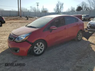 2014 Kia Rio EX with VIN KNADN4A32E6363520, listed as a Copart auction lot 45379795 with 155,735 mi miles and Salvage Title. Bid and sale history available at carsss.com. Image 1.