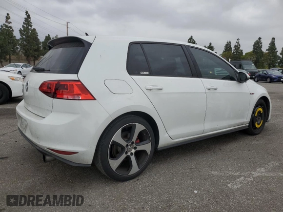 2017 Volkswagen GTI S с VIN 3VW4T7AU1HM041147, выставлен на аукционе Copart как лот 55467545 с пробегом 74 653 миль миль и Списание • Salvage title. История ставок и продаж доступна на DreamBid. Изображение 3.