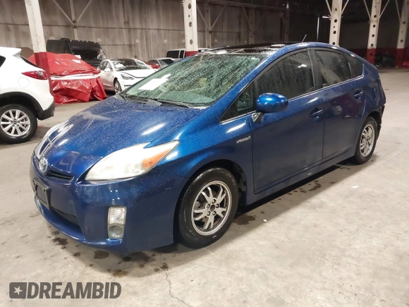 2011 Toyota Prius I with VIN JTDKN3DU0B0286265, listed as a IAAI auction lot 41848439 with 209,269 mi miles. Bid and sale history available at carsss.com. Image 18.