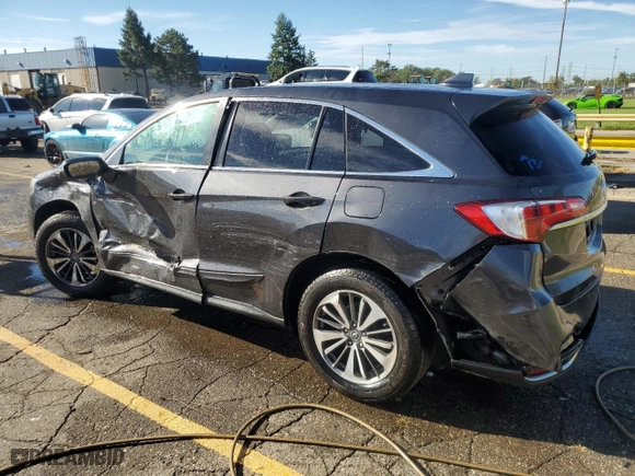 2016 Acura RDX Advance Pkg with VIN 5J8TB4H75GL028287, listed as a Copart auction lot 73588664 with 56,327 mi miles and Clean Title. Bid and sale history available at carsss.com. Image 2.