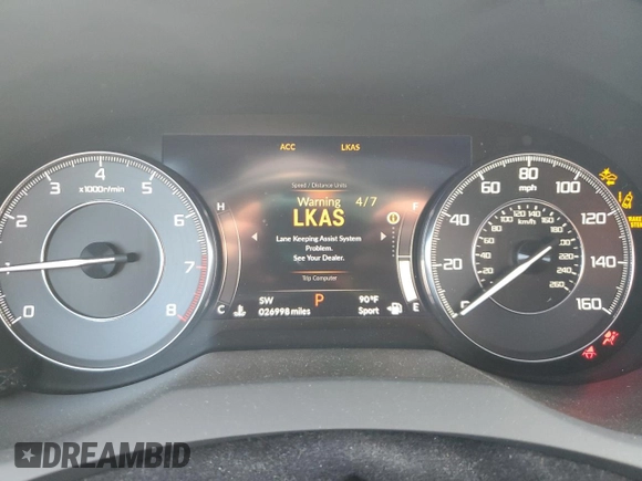 2019 Acura RDX с VIN 5J8TC2H38KL003052, выставлен на аукционе Copart как лот 62498525 с пробегом 26 998 миль миль и Списание • Salvage title. История ставок и продаж доступна на DreamBid. Изображение 9.
