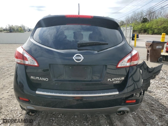 2014 Nissan Murano SL with VIN JN8AZ1MW3EW532642, listed as a Copart auction lot 51104805 with 94,349 mi miles and Salvage Title. Bid and sale history available at carsss.com. Image 6.