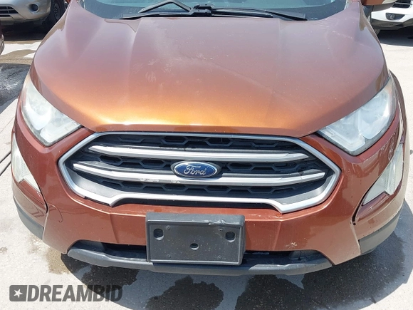 2018 Ford EcoSport SE with VIN MAJ3P1TE9JC212858, listed as a IAAI auction lot 42029732 with 98,869 mi miles and . Bid and sale history available at DreamBid. Image 12.
