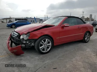 2007 Mercedes-Benz CLK 350 z VIN WDBTK56F07F215254, wystawiony jako Copart lot #58796725 z przebiegiem 191 246 mil mil oraz Szkoda całkowita • Salvage title. Historia ofert i sprzedaży dostępna na DreamBid. Obrazek 1.